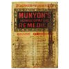 Image 1 : Munyon's Homoeopathic Remedies Tin Sign