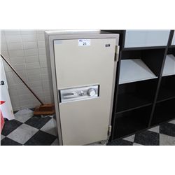 TDL TAN 4' X 2' X 2' COMBINATION SAFE