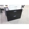 Image 1 : BLACK 2 DRAWER LATERAL FILE CABINET