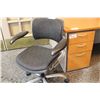 Image 1 : CHARCOAL GREY MID BACK TILTER CHAIR