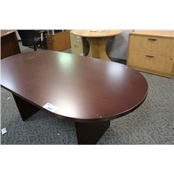 MAHOGANY 6' CONFERENCE TABLE