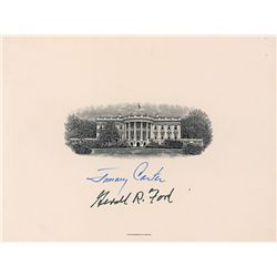 Gerald Ford and Jimmy Carter