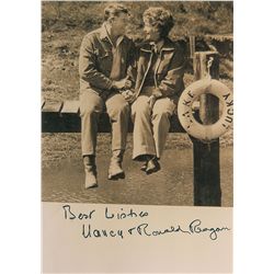 Ronald and Nancy Reagan