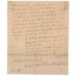 Declaration of Independence: Oliver Wolcott