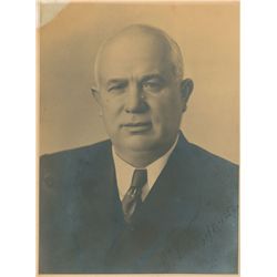 Nikita Khrushchev and Nikolai Bulganin