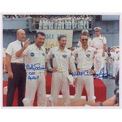 Wally Schirra and Walt Cunningham