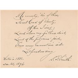 Samuel Francis Smith