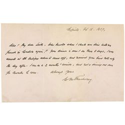 William Makepeace Thackeray