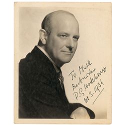 P. G. Wodehouse