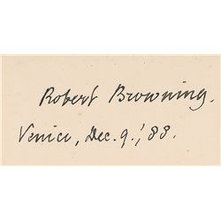 Robert Browning