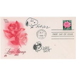 Charles Schulz and Jerry Scott