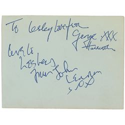 Beatles: Lennon and Harrison