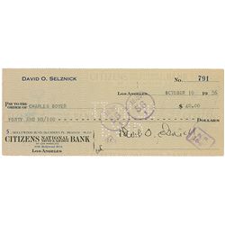 David O. Selznick and Charles Boyer