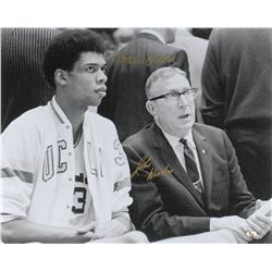 Kareem Abdul-Jabbar and John Wooden