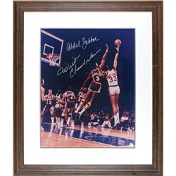 Wilt Chamberlain and Kareem Abdul-Jabbar