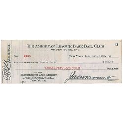 Jacob Ruppert and Ed Barrow