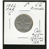 Image 1 : 1926 5¢ Far 6 VG.  Pitting.  Graded by B. Armstrong.