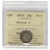 Image 1 : 1881H 10¢ Obv 2 ICCS F15.