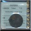 Image 1 : Token; Blacksmith Token;  BL-7, CCCS F12; Copper 5,2gr.