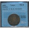 Image 1 : Token; Blacksmith Token;  BL-10, CCCS VG8.