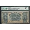 Image 1 : 1898 $1 DC-13c #139824, PMG F12.