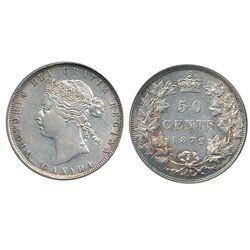 1872H 50¢ PCGS AU50.  Lightly toned.