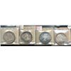 Image 1 : 1949 $1, 1963, 1964 & 1967 ICCS MS64.  Lot of 4 coins.