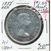 Image 1 : 1955 $1 Arn AU.  Designated as cleaned.  PBA