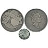 Image 1 : 1996 $1 PATTERN CCCS SP68, Antique Finish, 200th Anniversary of Arrival of John MacIntosh in Canada.