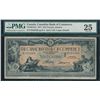 Image 1 : The Canadian Bank of Commerce; 1917 $10 #B293408 CH-75-16-04-12a, PMG VF25.  Bright and clean exampl