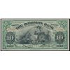 Image 1 : The Dominion Bank 1925 $10 Nanton, r .  Ser. #23262   220-18-08 PMG VF25. The note is very clean and