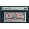 Image 1 : 1937 $2 BC-22b #WB5973899, PMG Gem UNC65PPQ.