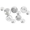 Image 1 : RCM Lot;  includes Proof Silver Dollars 2007 to 2011.  Lot of 5 coins.