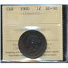 Image 1 : 1900 1¢ ICCS AU50.
