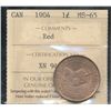 Image 1 : 1904 1¢ ICCS MS65RD.  Attractive lustre and nice eye appeal.