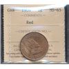 Image 1 : 1909 1¢ ICCS MS65RD.  80% red with lustre.