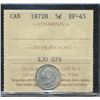 Image 1 : 1872H 5¢ ICCS EF45.