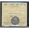 Image 1 : 1903 10¢ ICCS VF30.
