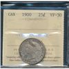 Image 1 : 1900 25¢ ICCS VF30.
