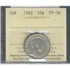 Image 1 : 1902 25¢ ICCS VF30.