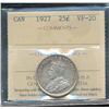 Image 1 : 1927 25¢ ICCS VF20.