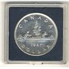 Image 1 : 1947 $1 Blt7 AU55 with lustre.