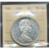 Image 1 : 1965 $1 Type V ICCS MS64.