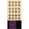 Image 1 : USA Lot;  includes 1938+ Jefferson Head Nickels Partial set housed in Library of coins Album #7 (78 