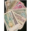 Image 1 : World Banknote Lot;  includes 100 issues worldwide, British Commonwealth, Mexico, Portugal, Russia, 