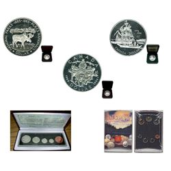 RCM Lot;  includes Proof Dollars 1985, 1988, 1994, 1999, 2002 Hologram , 1908-1998 Brilliant Proof S