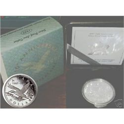 RCM Lot;  includes 1997 $1 Silver Proof Loon Dollar.