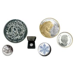 RCM Lot;  includes 1997 $1 Silver Proof Loon, 1999 Proof Year of the Older People, 2008 Proof $1 Gol