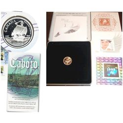 RCM Lot; includes Stamp & Coin Sets, 1997 Cabot, 1999 Official Keepsake(2), 2000 Tall Ships, 2000 Po