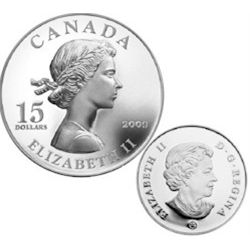 RCM Lot;  Includes 2009 $15 Silver Vignettes of Royalty Series - Queen Elizabeth II (5th and final i
